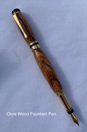 Olive Wood Fountain Pen